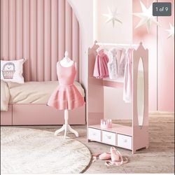 Dress Up storage kids Costume Organizer Center