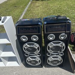 Pyle Karaoke Speakers 