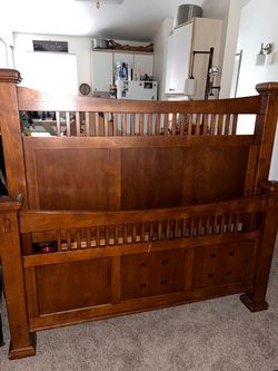Queen bed