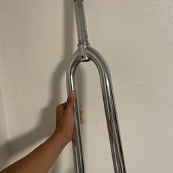 Chrome Bike Fork