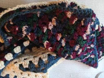 Vintage Afghan Blanket 