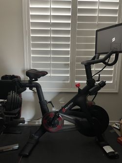 Peloton Bike | Indoor Stationary Exercise Bike With Swivel Screen