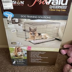 🐶 Brand New ProValu 1-Door Dog Crate – Size 5000 (Large) 🐾 