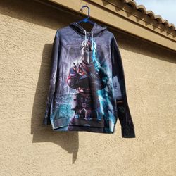 fortnite used hoodie sweatshirt pullover shirt kids youth L
