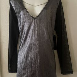 Top Shirt V Neck 2xl
