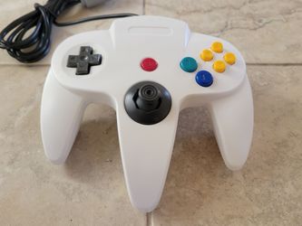 N64 Controller - White - Nintendo 64 Joystick