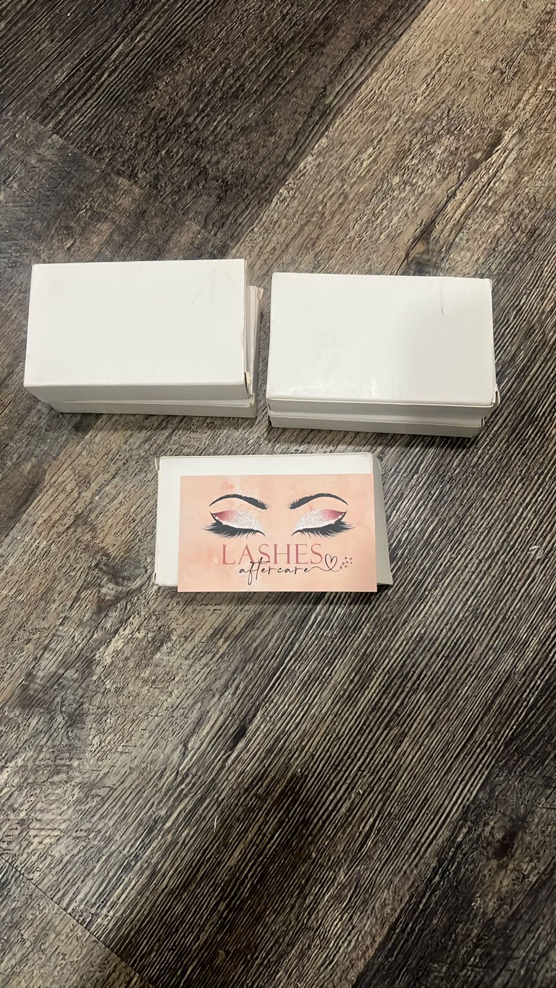 150 Lash Extensions Aftercare Cards