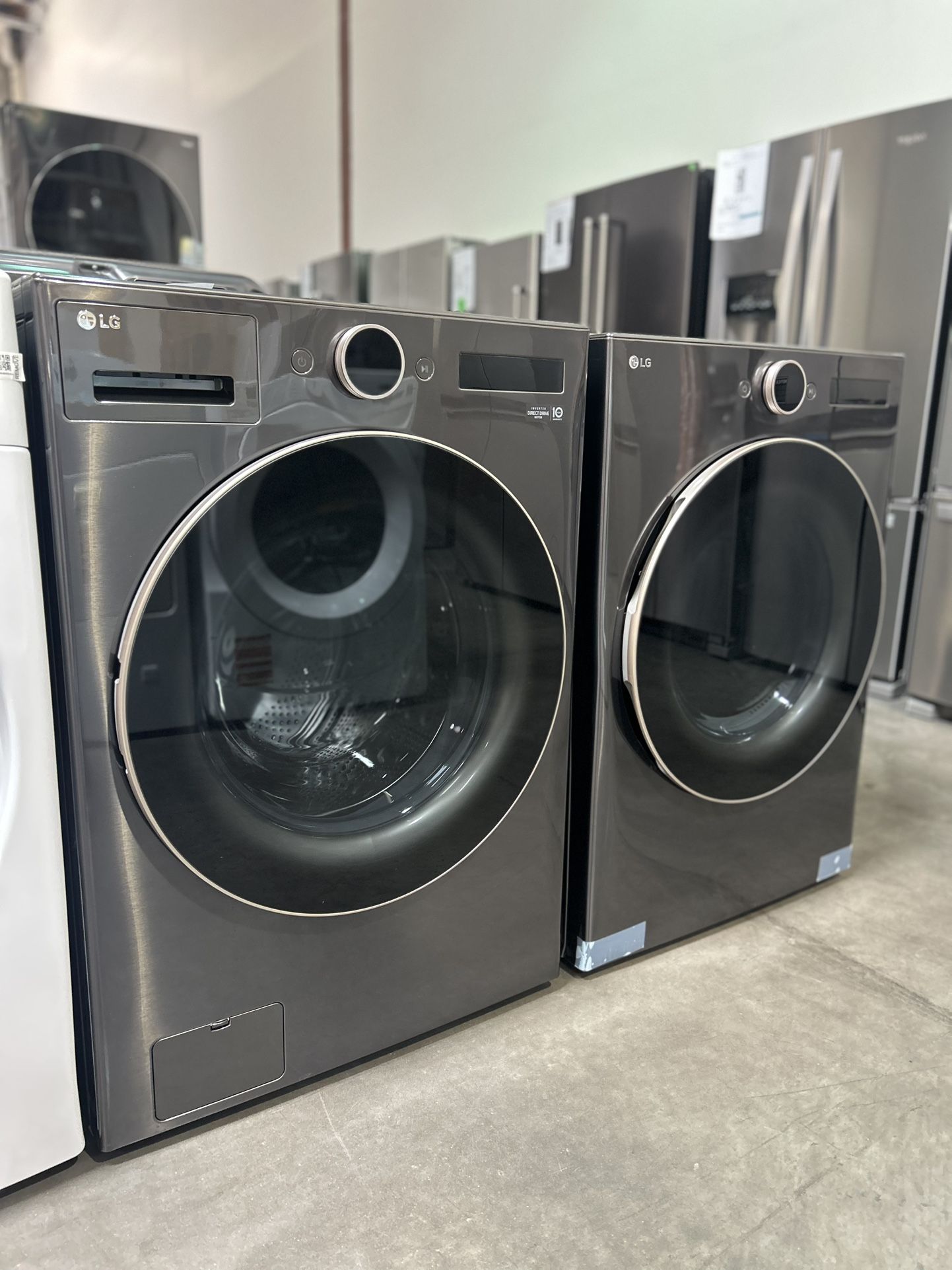 LG Washer And Gas Dryer Front Load 