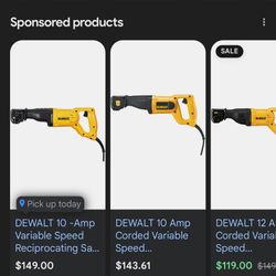 Dewalt Reciprocating Saw