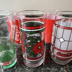 Vintage Coca Cola Glasses
