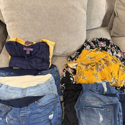 Maternity clothes small