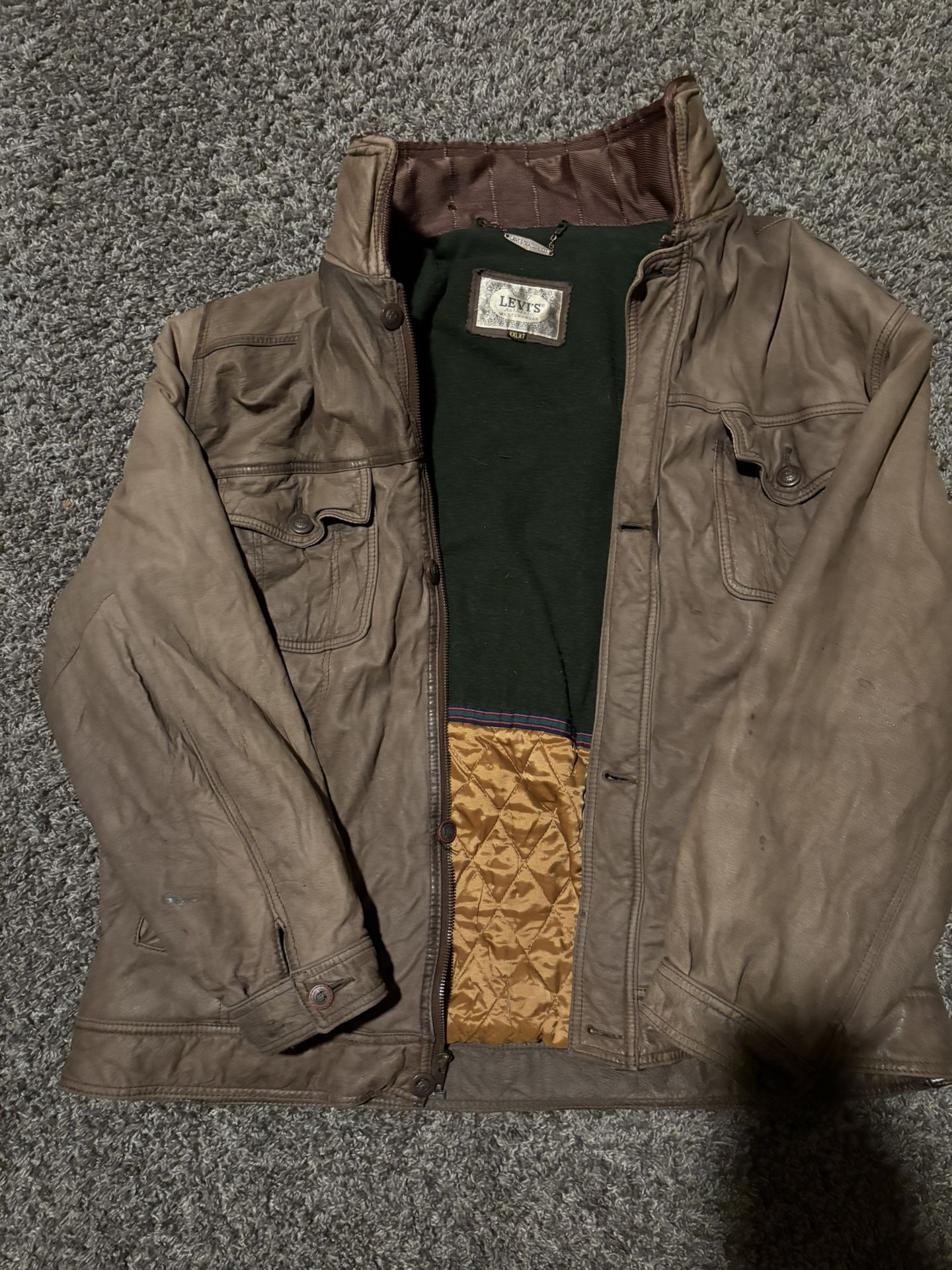 Levi’s XXL Western Wear Leather Jacket
