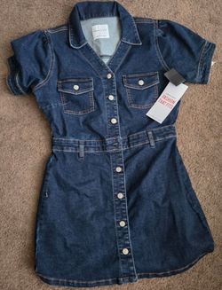 Celebrity Pink Short denim dress