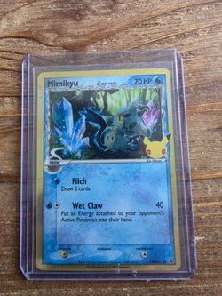 Mimikyu Delta Species (SWSH136) and Free Mega Lopunny ex