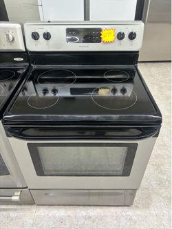 Stainless steel Frigidaire electric stove
