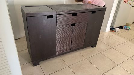 Free real wood cabinet