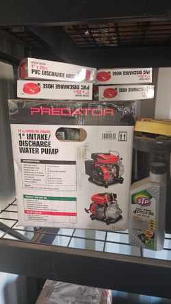 1in water  pump and hoses