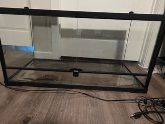40 gallon Front opening tank