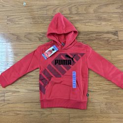 NWT Puma boys fleece hoodies Size XS 5/6