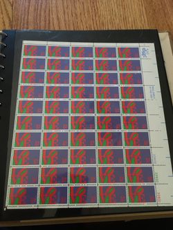 8 cent love stamp sheet