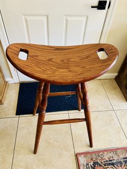 Amish Stool Solid Wood Made In The USA