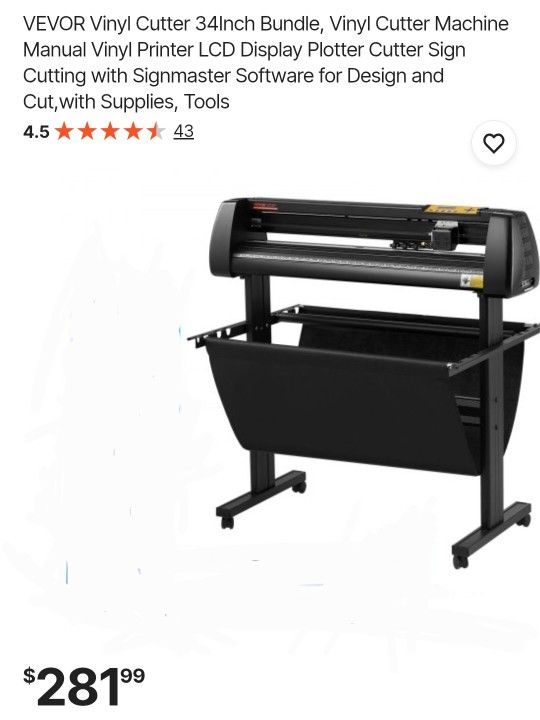 VEVOR r Vinyl Cutter