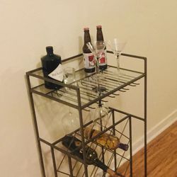 Nice Glass Wine Rack