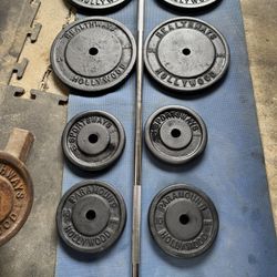 Standard Vintage Weight 1 Inch 140 Lbs+ Bar