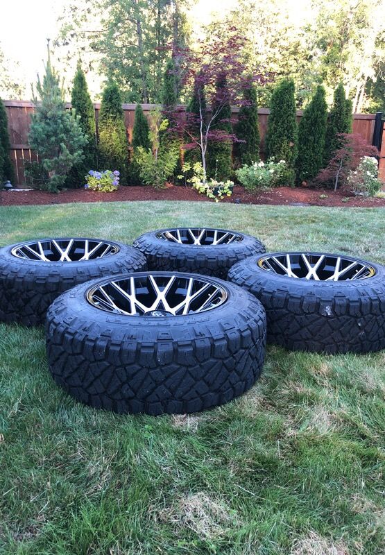 Brand new rims - Nitto ridge grappler tires 20 inch 275 -65-20 8 lug ...
