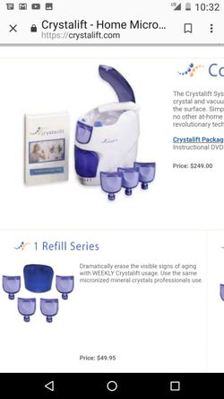 Crystal Lift Microdermabrasion Machine