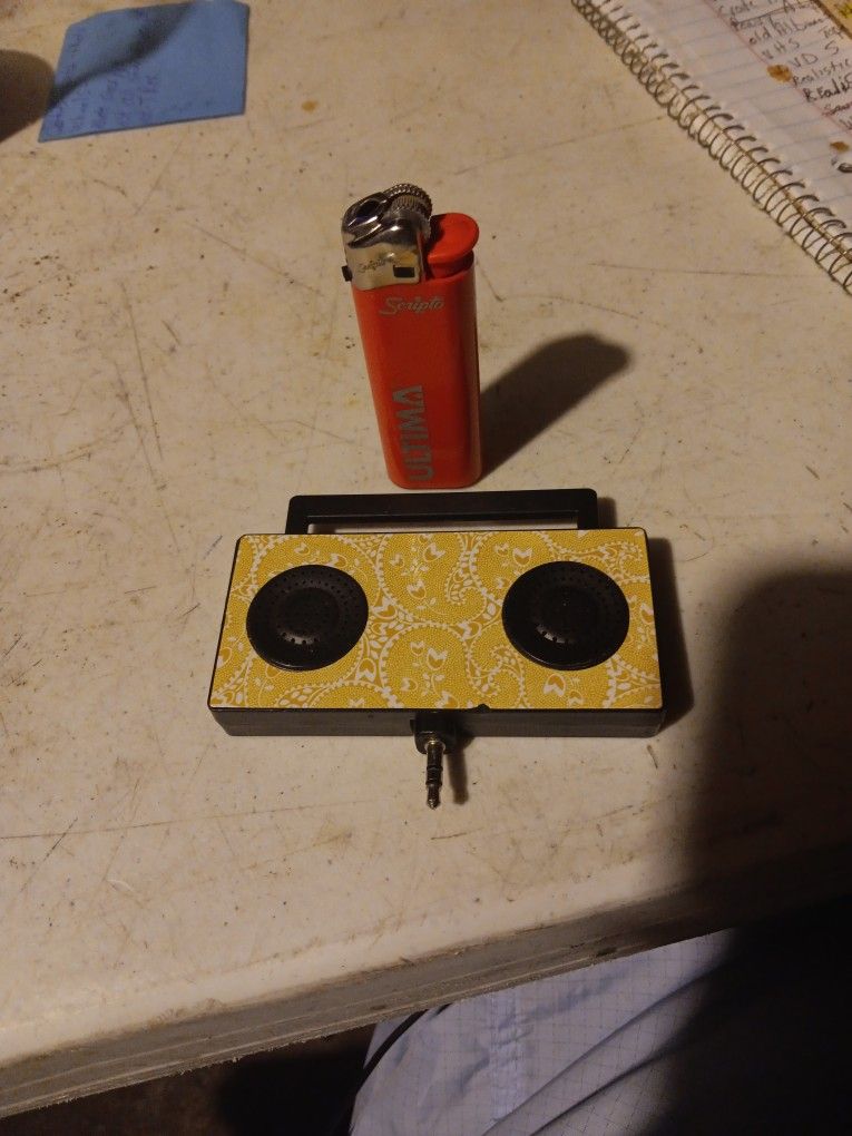 Vtg Mini Boom Box