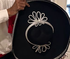 Mariachi Hat Belt and Tie For Dress up Halloween