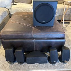 Home Theater Speakers W/subwoofer 