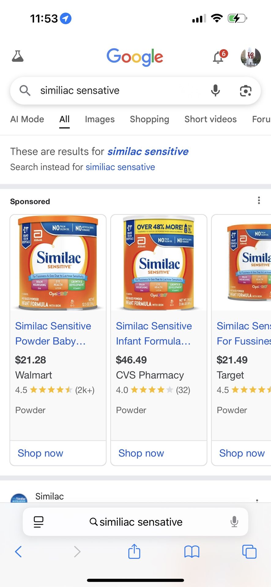 Baby Formula