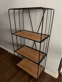Metal shelf