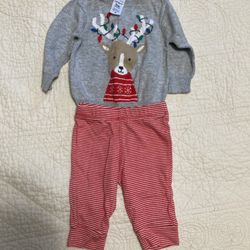 Holiday Baby Outfit 3 Months