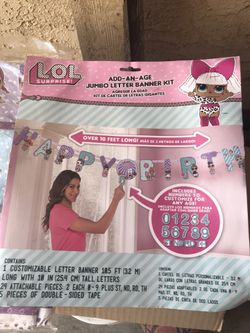LOL party decorations