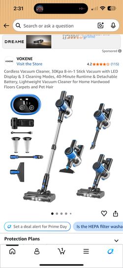 Cordless vacuum