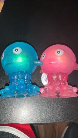 Squishy Jellyfish Toy Figures Set of 2