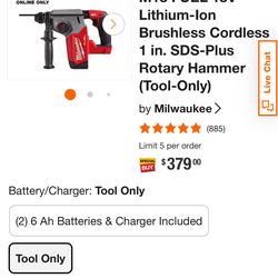 Milwaukee concrete drill