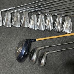 Vtg Lee Trevino MVP Faultless Golf Club Irons 2-PW + 3 Clubs