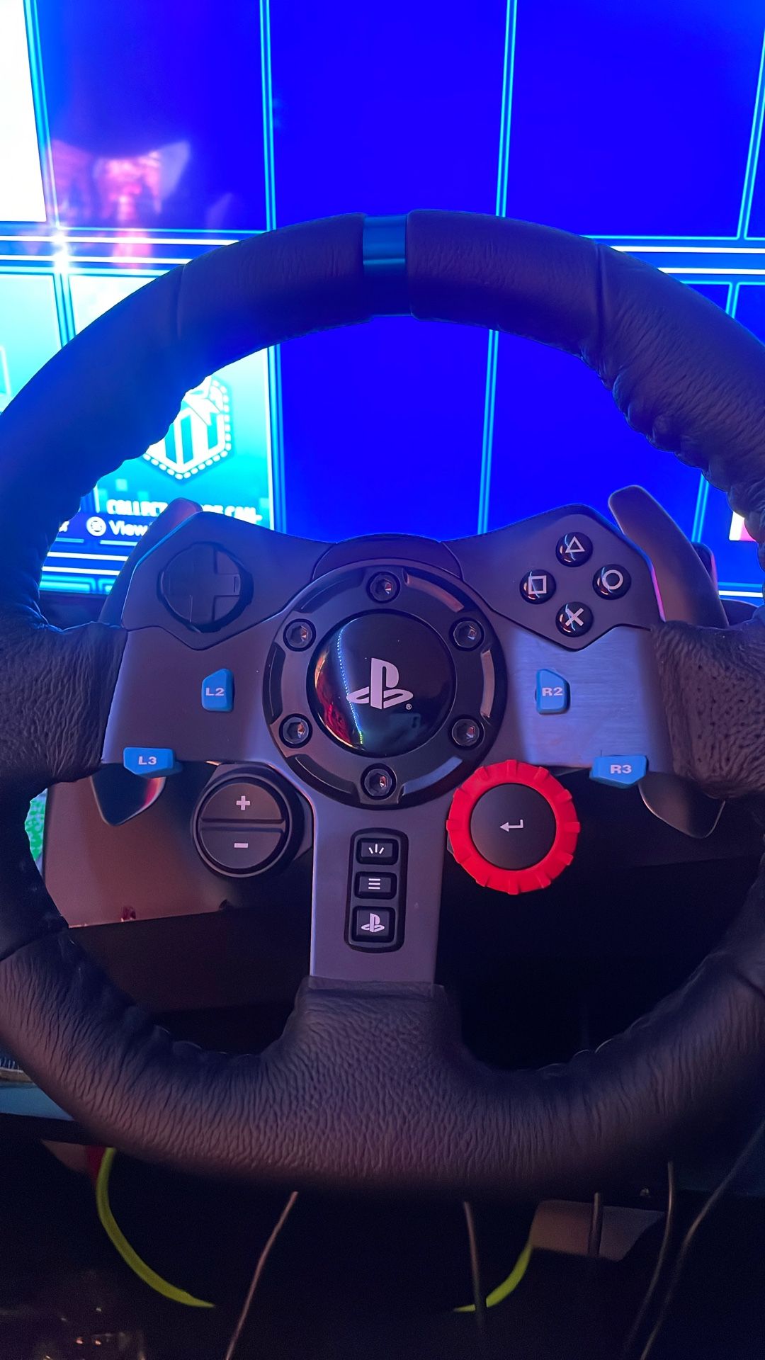 Logitech G29 Steering wheel + Pedal + Shifter
