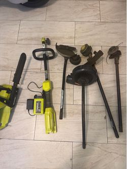 Ryobi set 5in 1