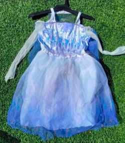 Halloween Disney Frozen Queen Elsa  Dress Costume Size 4T / 6T New