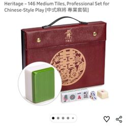 Chinese Mahjong Set – Rouge Heritage 