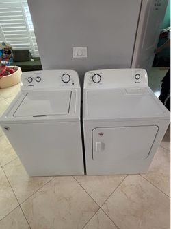 Amana washer and dryer combo