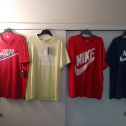 Brand New! Mens Extra Large T-Shirts XL Nike, Adidas, Fila Etc