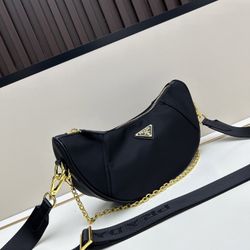 A classic women's shoulder bag