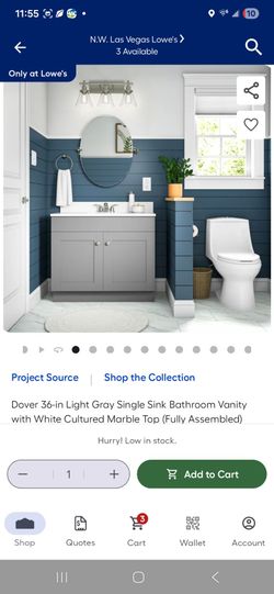 New 36 inch Vanity new  no top