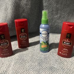 Old Spice Travel Size Body Wash & Febreze On The Go